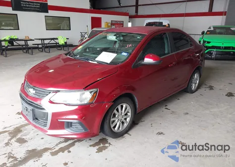 2018 Chevrolet Sonic Lt Auto from USA, damaged, VIN 1G1JD5SH2J4104288